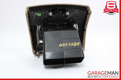 07-14 Mercedes W216 CL550 Rear Center Console AC A/C Air Vent Trim Assy Brown