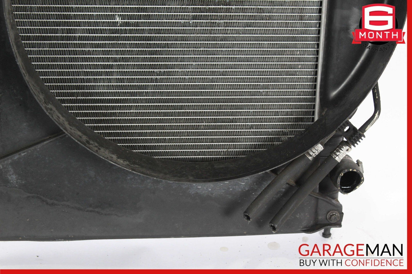 98-03 Mercedes W163 ML320 Engine Cooling Radiator AC A/C Condenser OEM