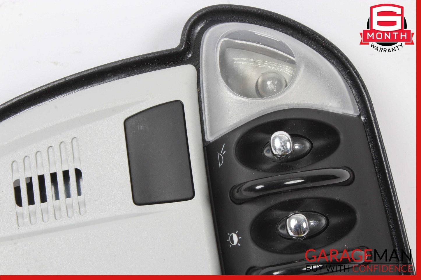 06-13 Mini Cooper Interior Front Roof Light Panel 3449417