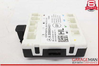 16-19 Mercedes W205 C300 C350e Rear Left Driver Side Door Control Module Unit