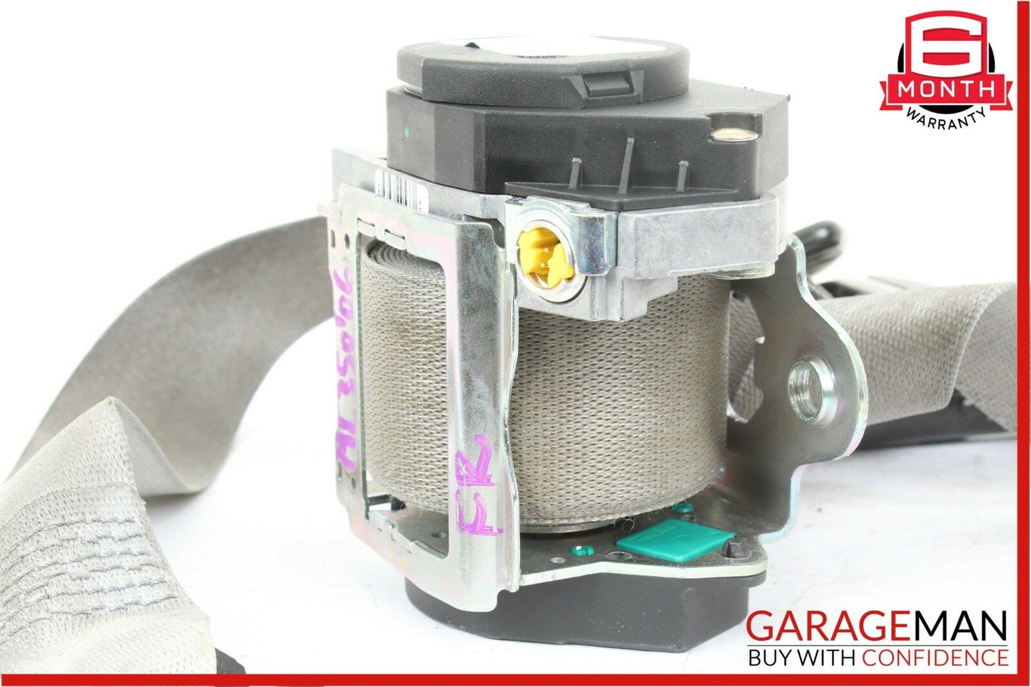 06-09 Mercedes ML350 GL450 R350 Front Right Seat Belt Seatbelt Retractor Grey