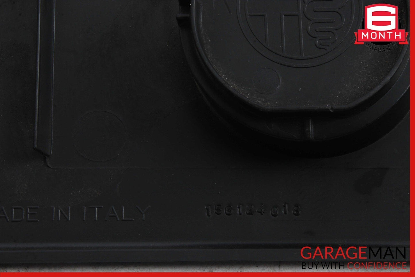 17-21 Alfa Romeo Giulia Base Front Bumper License Plate Bracket Holder