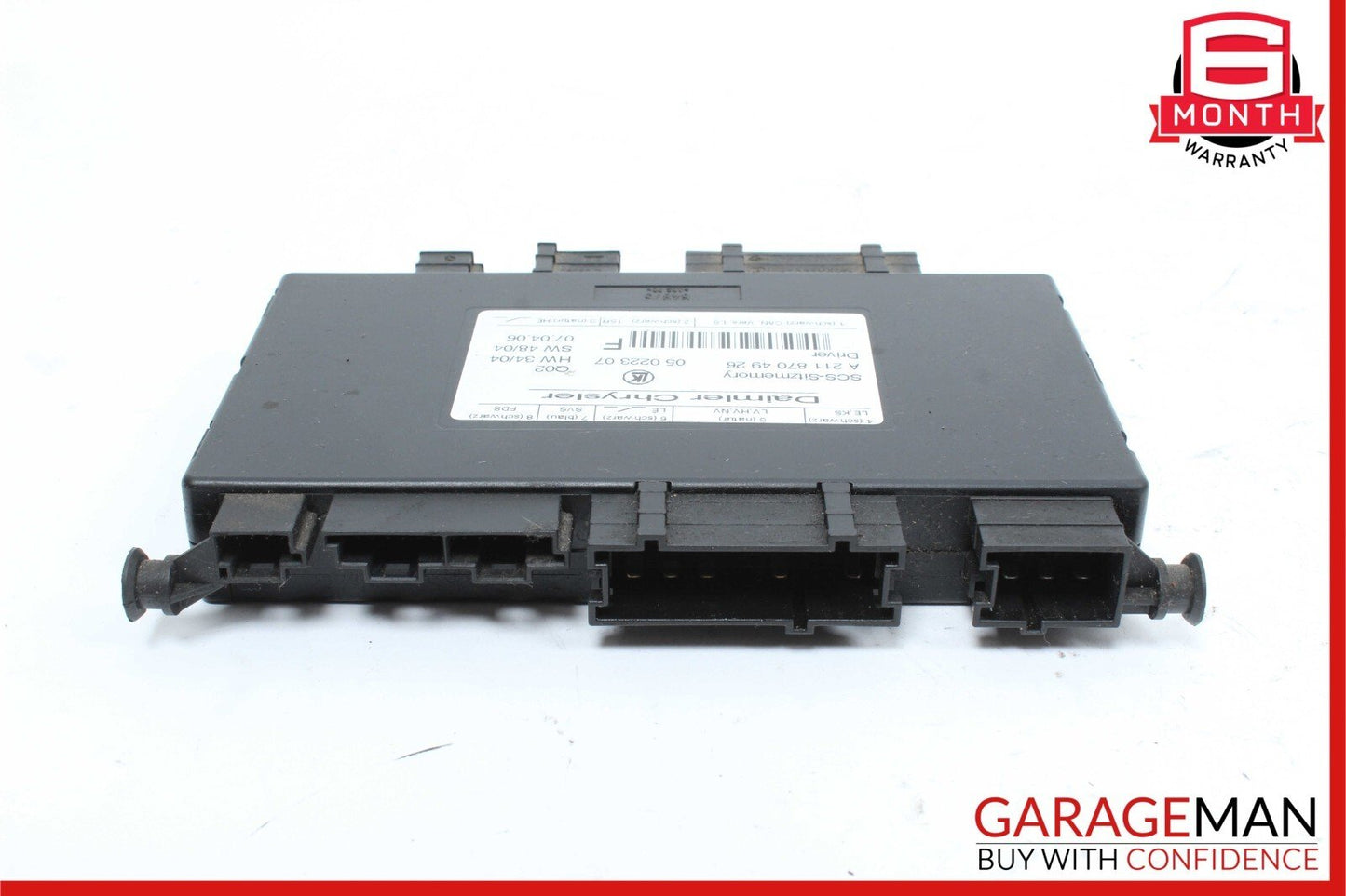 03-12 Mercedes GL450 CLS550 E350 ML450 Front Left Under Seat Control Module Unit