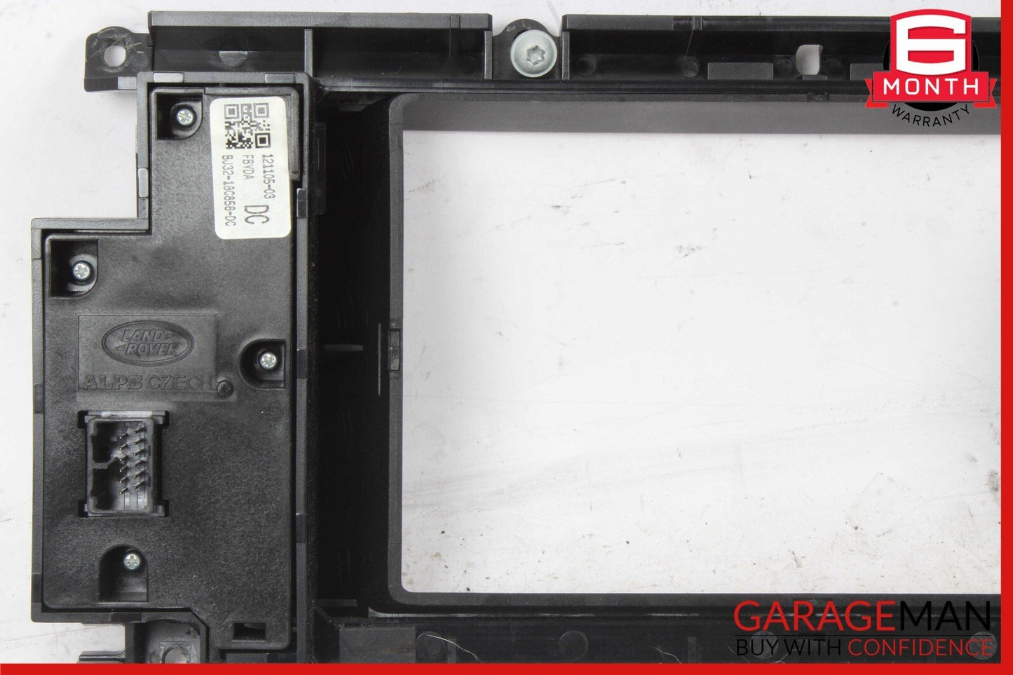 12-15 Land Rover Range Rover Evoque L538 Radio Control Switch Panel Trim Bezel