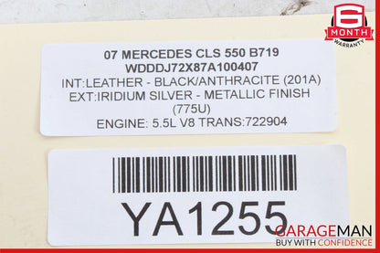 06-11 Mercedes W219 CLS550 CLS63 AMG Front Right Side Door Tweeter Speaker Trim