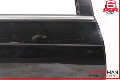 10-16 Mercedes W212 E350 Sedan Rear Right Side Exterior Door Shell Panel Black