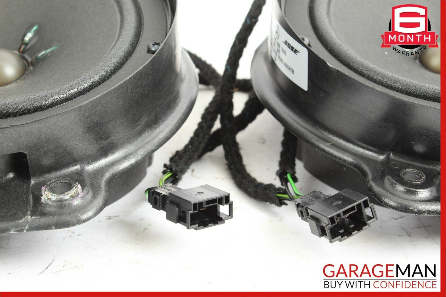 00-06 Mercedes W220 S500 S55 AMG Bose Door Audio Sound Speaker Set of 2 Pc OEM