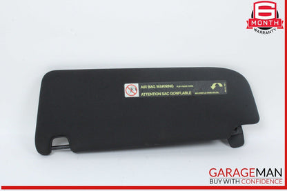 12-18 Audi A7 A6 Front Right Passenger Side Sun Visor Sunvisor Black OEM