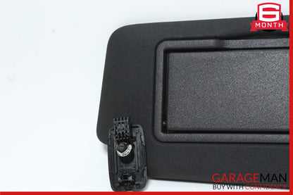 08-14 Mercedes W204 C250 Front Right Side Sun Visor Sunvisor Shade Black OEM