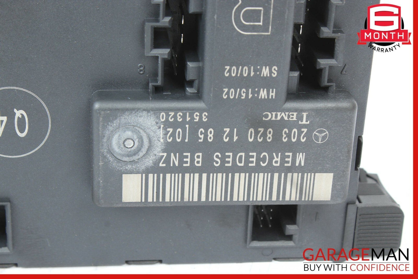01-07 Mercedes W203 C230 C320 Front Right Side Door Control Module Unit