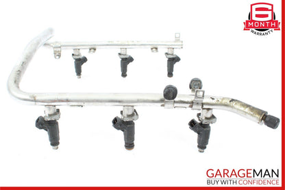 98-00 Mercedes ML320 E320 CLK320 Fuel Injector Injection Rail w/ Fuel Injectors