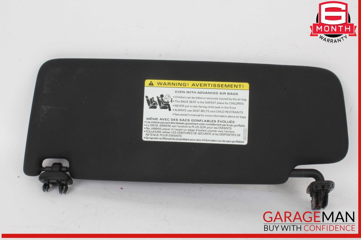 17-24 Audi A4 Front Right Passenger Side Sun Visor Sunvisor 8H0010501 OEM