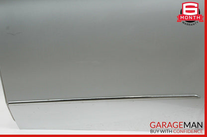10-16 Mercedes W212 E400 E350 Sedan Rear Left Driver Side Door Shell Silver OEM
