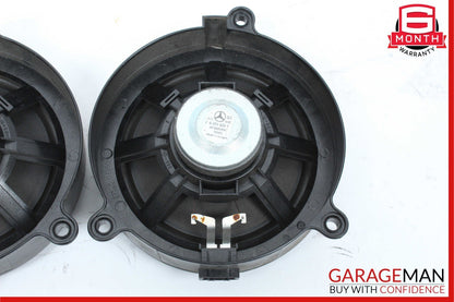 01-07 Mercedes W203 C230 C280 Front Right & Left Door Audio Speaker Set of 2 Pc