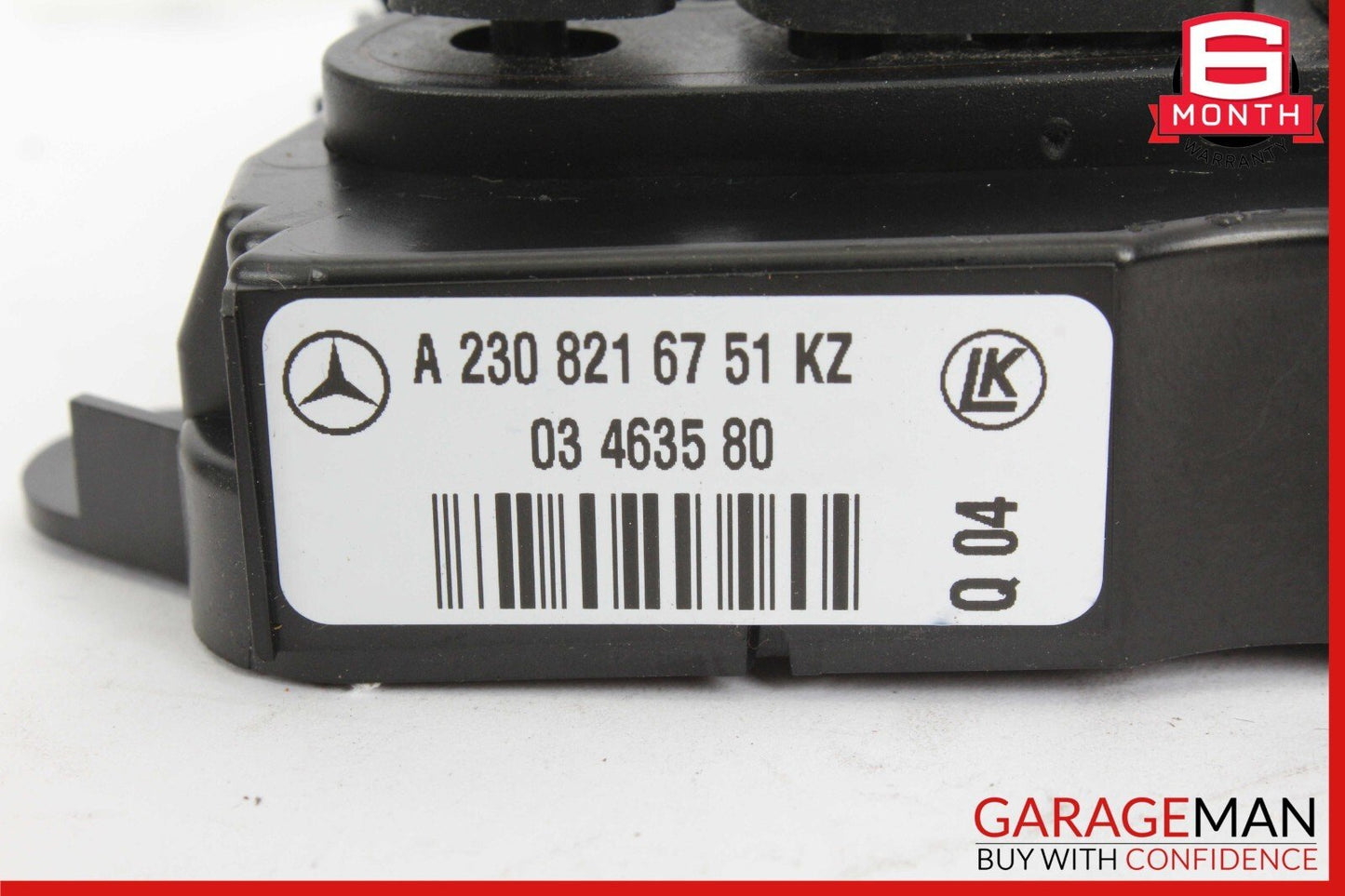 09-12 Mercedes R230 SL550 SL600 Left Driver Seat Control Switch Module OEM