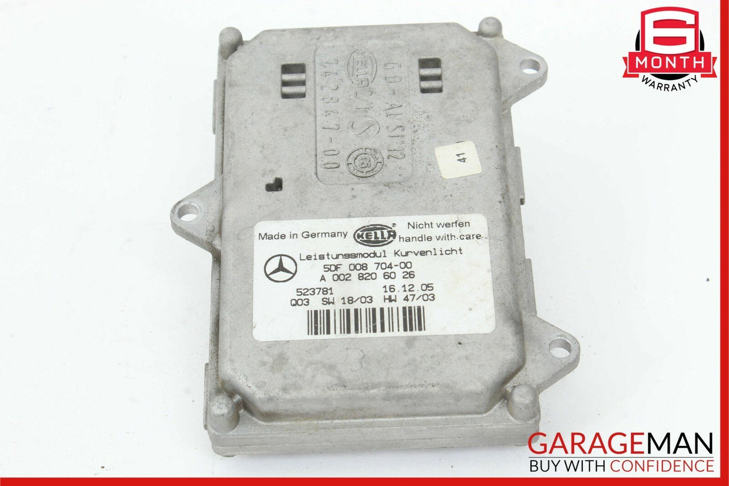 03-06 Mercedes W219 CLS500 E320 Front Left / Right HID Xenon Headlight Ballast