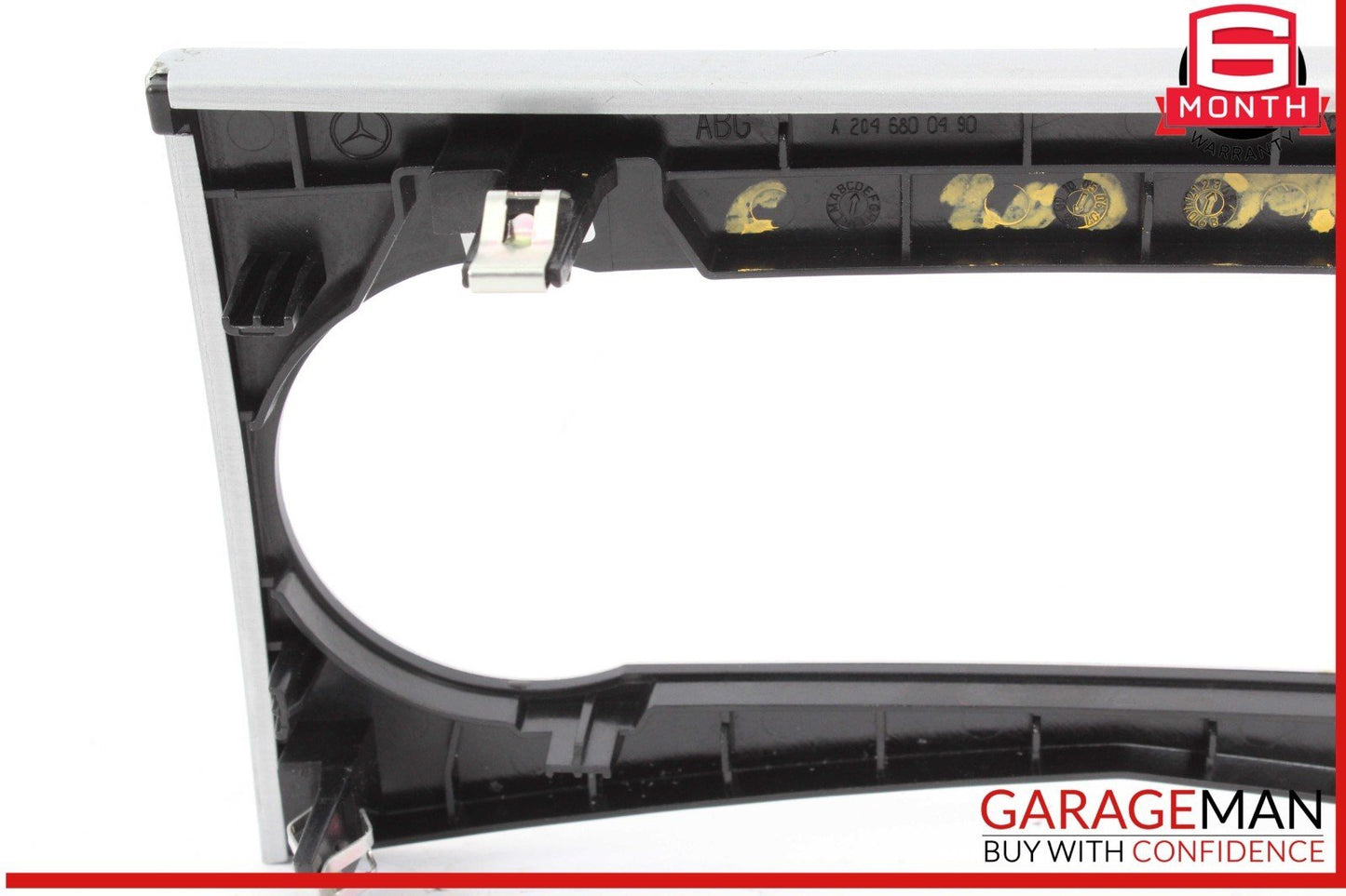 08-14 Mercedes W204 C300 C63 AMG C250 AC A/C Climate Control Switch Trim Bezel