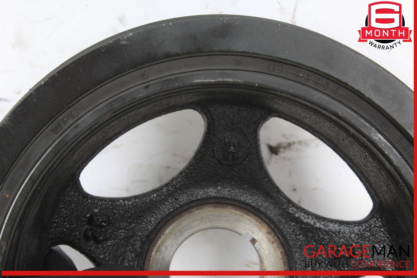 12-15 Mercedes W204 C250 SLK250 Engine Motor Crankshaft Crank Shaft Pulley OEM