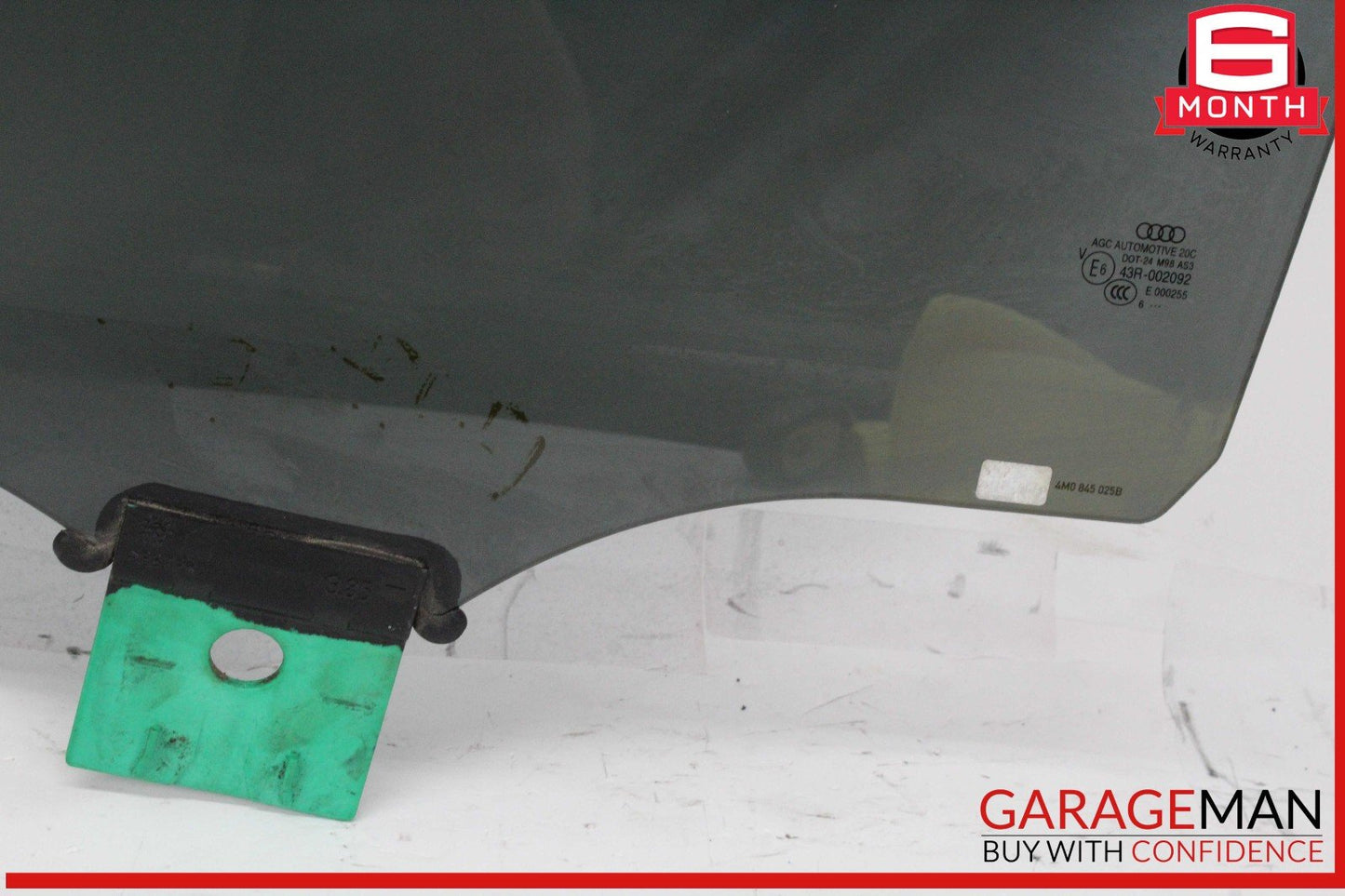 17-24 Audi Q7 Rear Left Driver Side Door Window Glass OEM