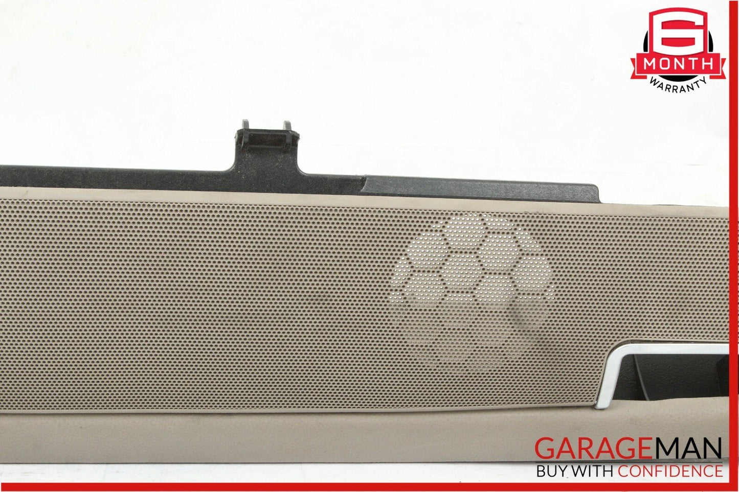 03-08 Mercedes R230 SL500 SL600 Rear Deck Shelf Speaker Trim Cover Panel Beige