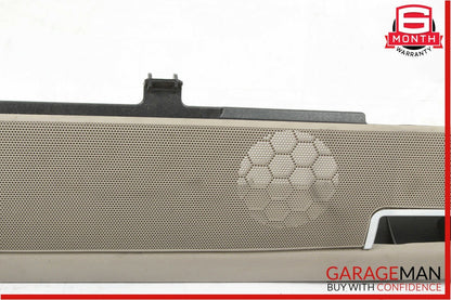 03-08 Mercedes R230 SL500 SL600 Rear Deck Shelf Speaker Trim Cover Panel Beige