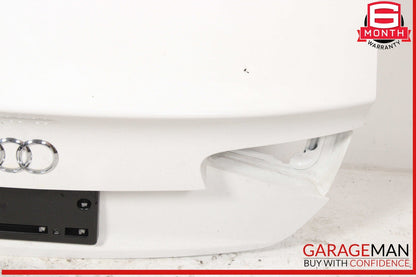 12-16 Audi S4 A4 Trunk Lid Shell White OEM
