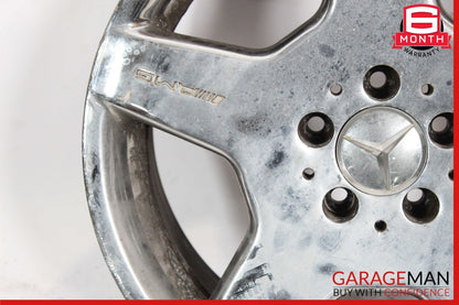 00-06 Mercedes W220 S430 CL500 9 X R18 18" Rear Wheel Rim 2204013702 OEM