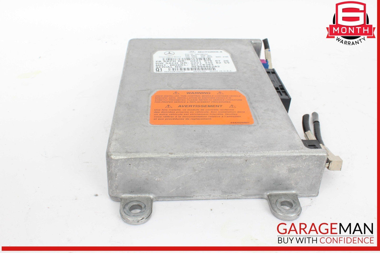 06-12 Mercedes W221 S550 Voice Communication Control Module Unit OEM
