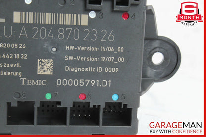08-14 Mercedes W204 C300 C350 Rear Left Side Door Control Module 2048702326 OEM