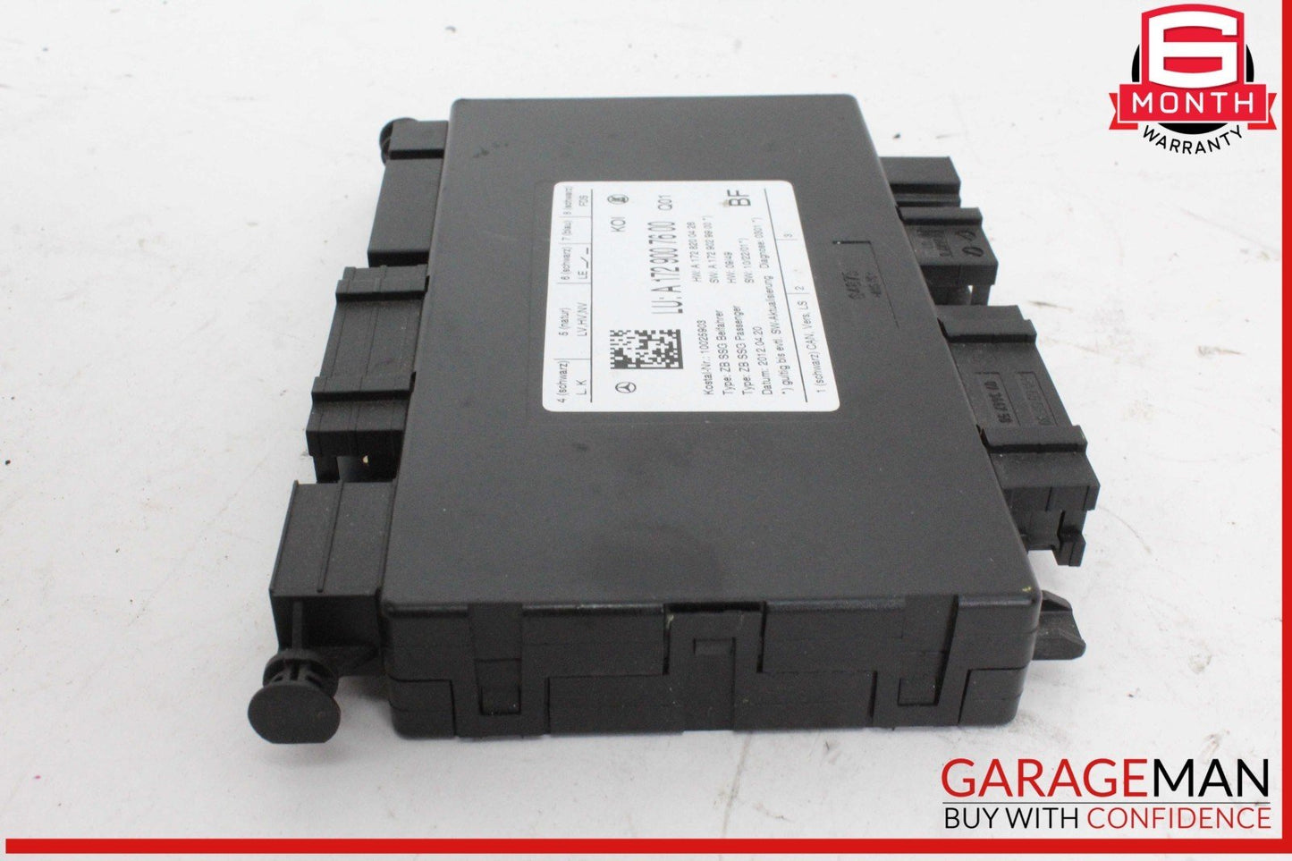 10-18 Mercedes W212 E350 Front Right Side Seat Control Module 1729007600 OEM
