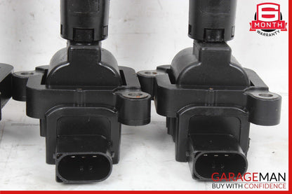 12-15 Mercedes W204 C250 Engine Ignition Coil Spark Plug 0001502580 Set of 4 OEM