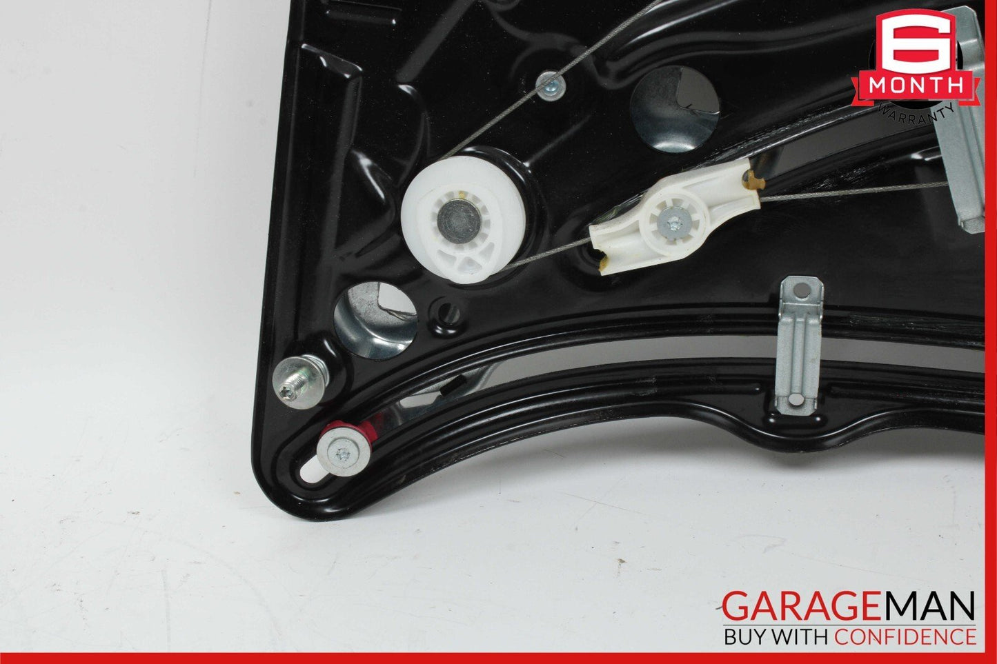 10-16 Mercedes W207 E350 Rear Right Door Window Regulator Frame w/o Motor OEM