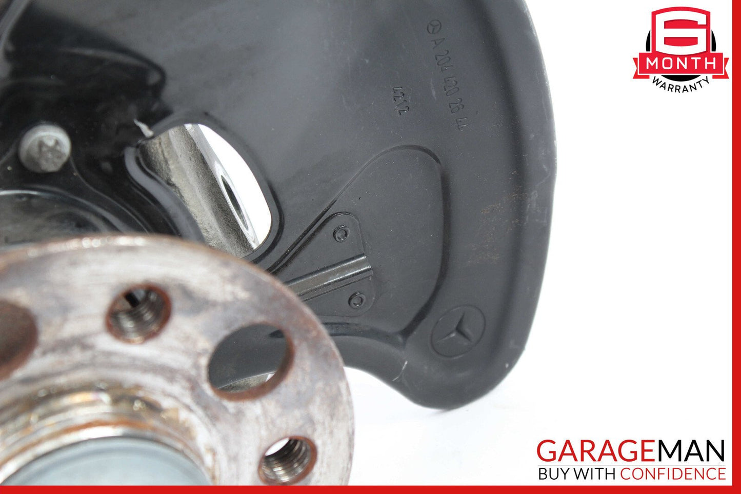 08-17 Mercedes W204 C250 Front Right RWD Spindle Knuckle Hub Bearing OEM