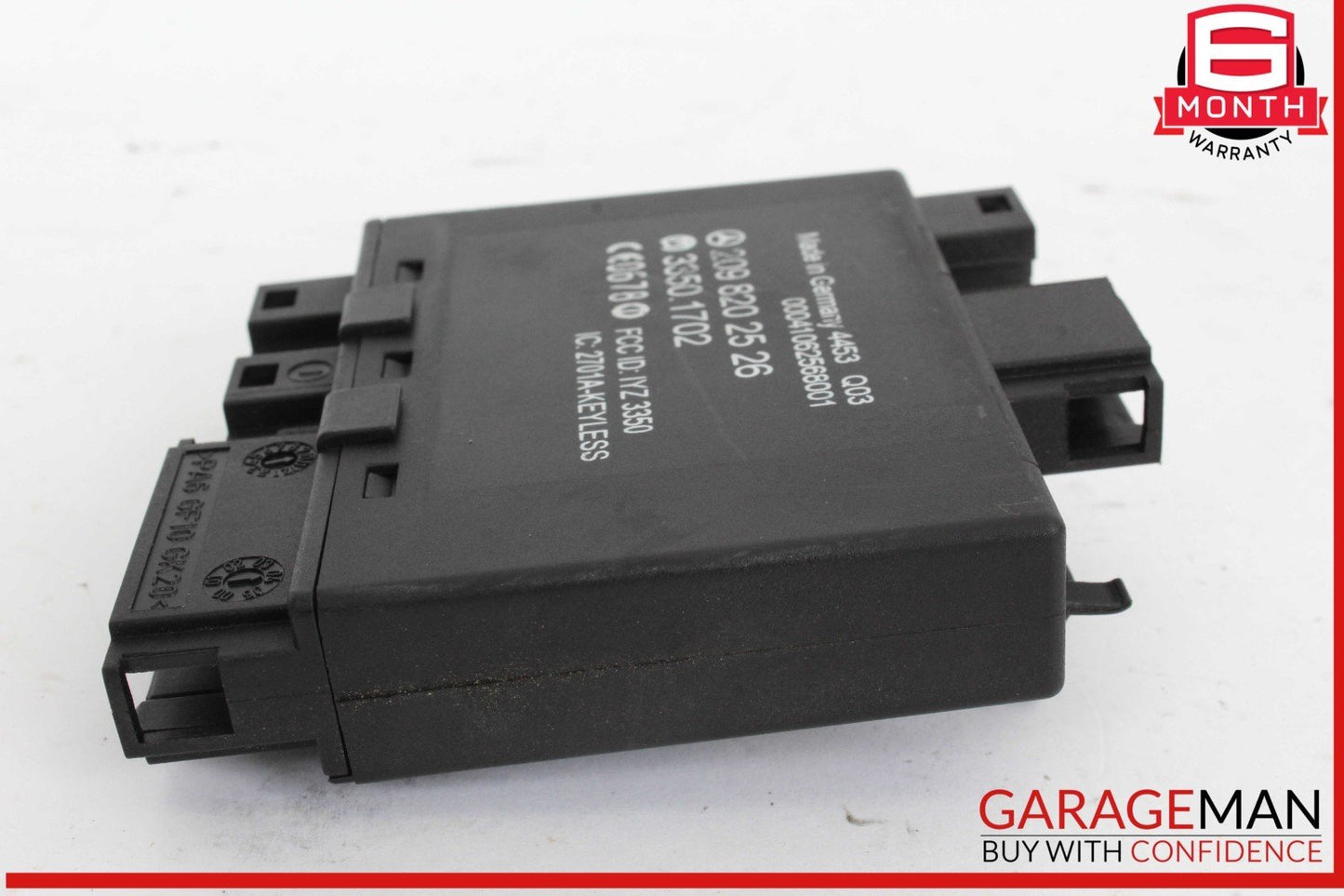 03-09 Mercedes W209 CLK350 CLK500 CLK55 Keyless Go Control Module Unit