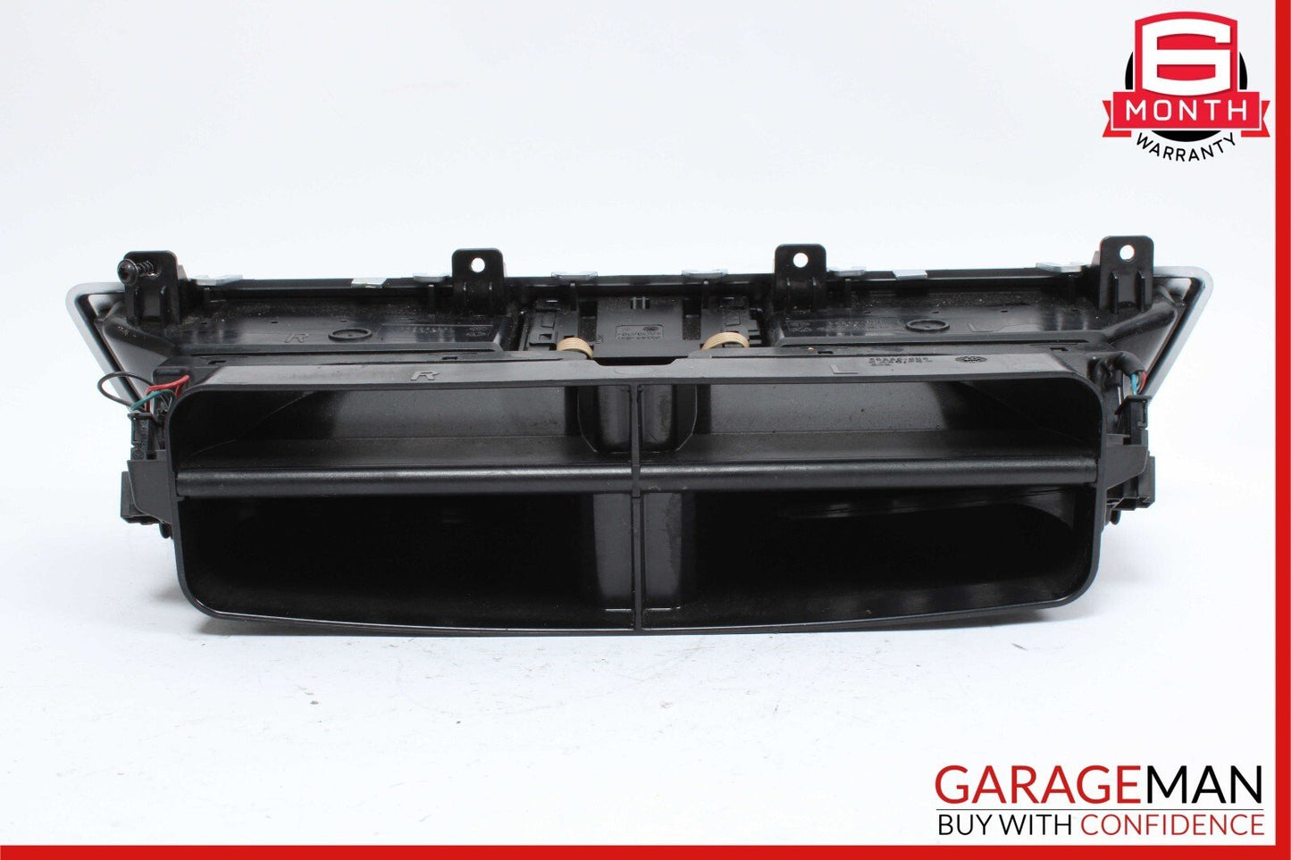 07-13 Mercedes W221 S550 Center Dash Air Vent AC A/C Clock Trim Cover Assembly