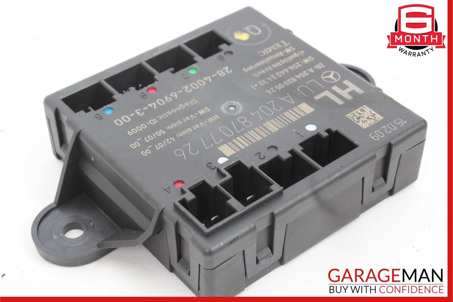08-11 Mercedes W204 C300 C350 C63 AMG Rear Left Side Door Control Module Unit