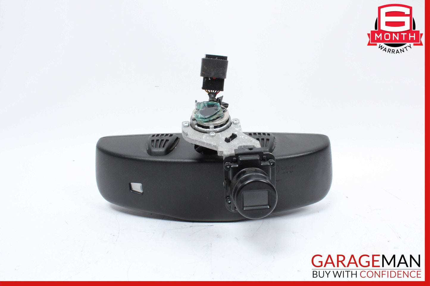 14-17 Maserati Ghibli Interior Upper Rear View Mirror Assembly Black OEM