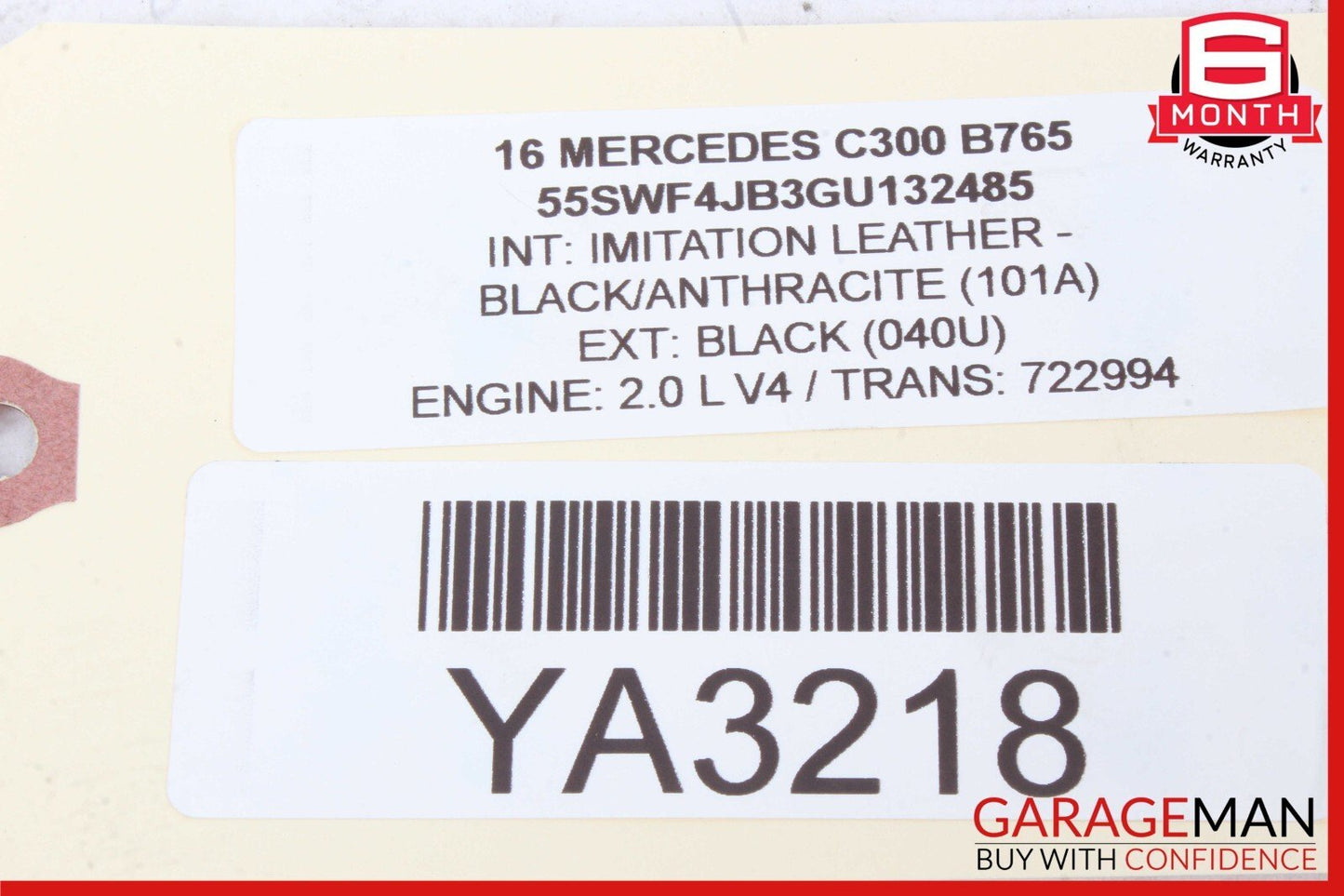 15-20 Mercedes W205 C300 GLC350e E300 M274 2.0L ECU ECM Engine Control Module