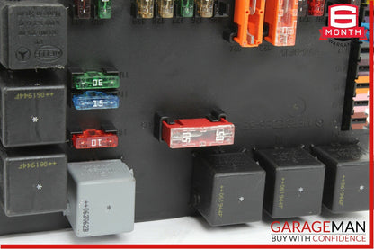 07-13 Mercedes W221 S550 CL550 Rear Trunk SAM Fuse Box Relay Block Assembly