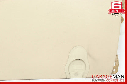 03-06 Mercedes R230 SL500 Rear Cargo Strap Luggage Trim Cover Panel Beige