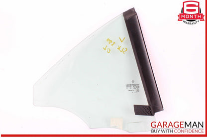 05-11 Mercedes R171 SLK350 Rear Left Side Door Quarter Window Glass OEM