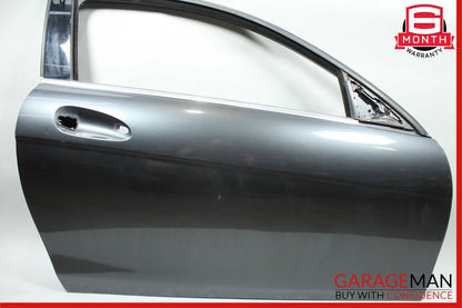 12-14 Mercedes W204 C250 Coupe Front Right Side Exterior Door Shell Frame Gray