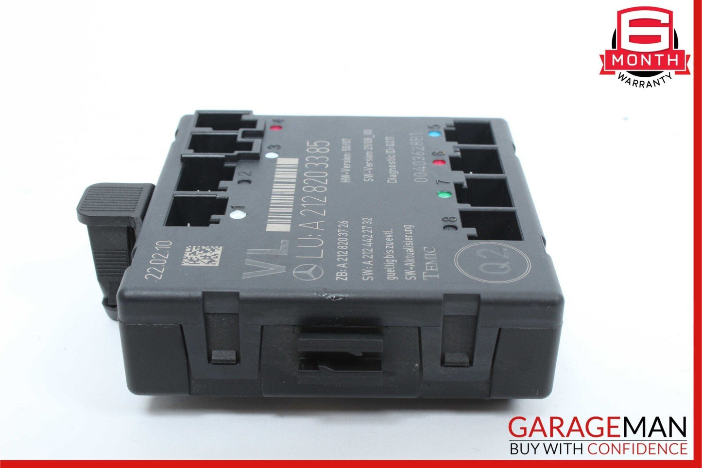 08-18 Mercedes W212 E350 E400 SLK350 Front Left Side Door Control Module OEM