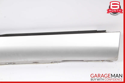 01-07 Mercedes W203 C230 C32 AMG Left Side Skirt Rocker Panel Molding Silver OEM