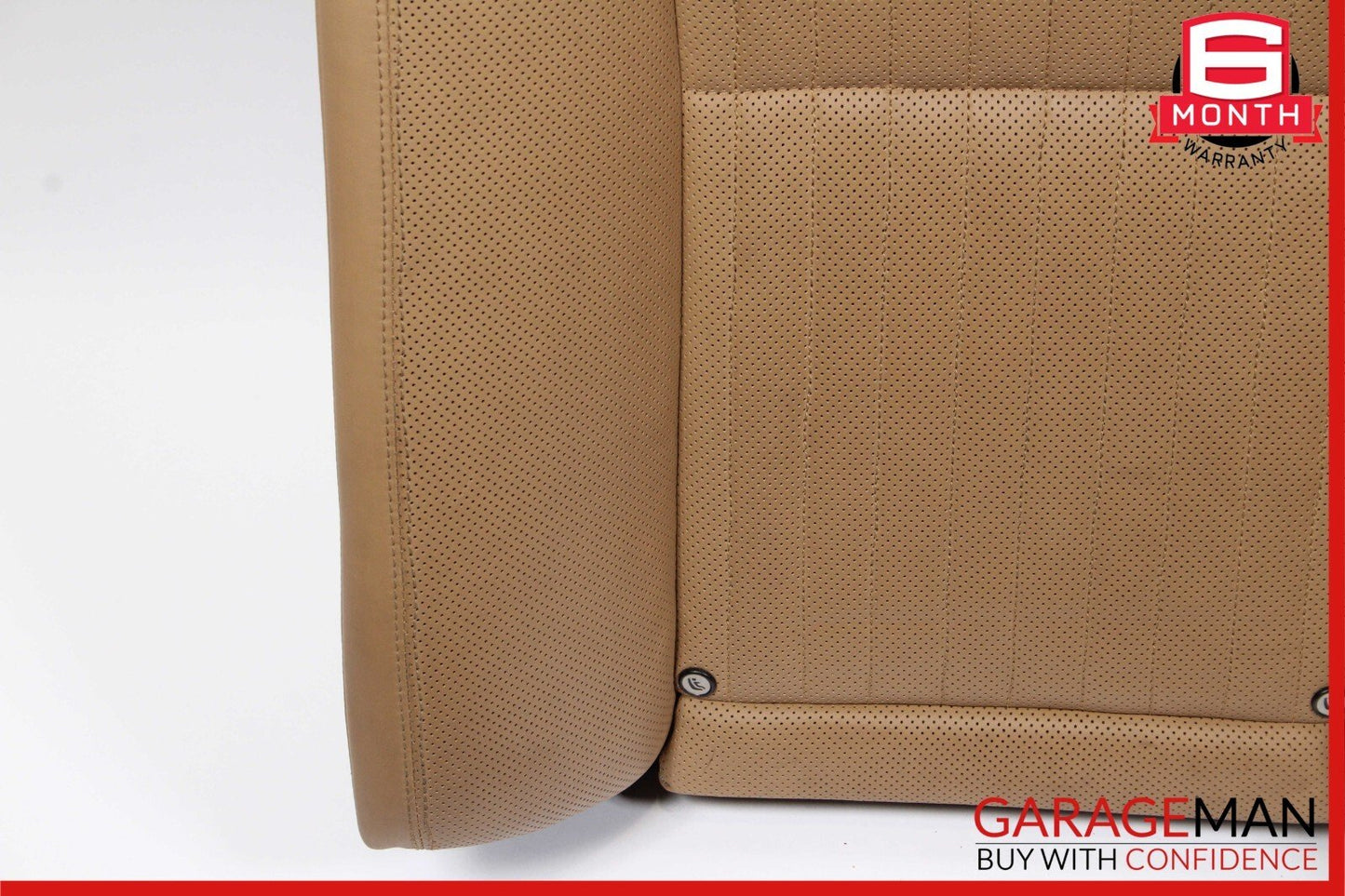 07-09 Mercedes W221 S550 Rear Right Passenger Side Top Upper Seat Cushion Cover