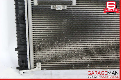 03-08 Mercedes R230 SL500 Engine Radiator A/C AC Air Condenser Oil Cooler Assy