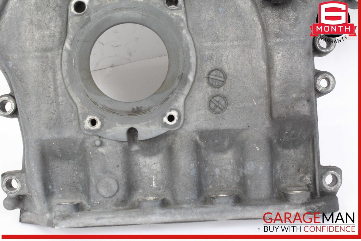 10-16 Porsche Panamera 970 Cayenne 958 4.8L Engine Lower Timing Cover Chain OEM