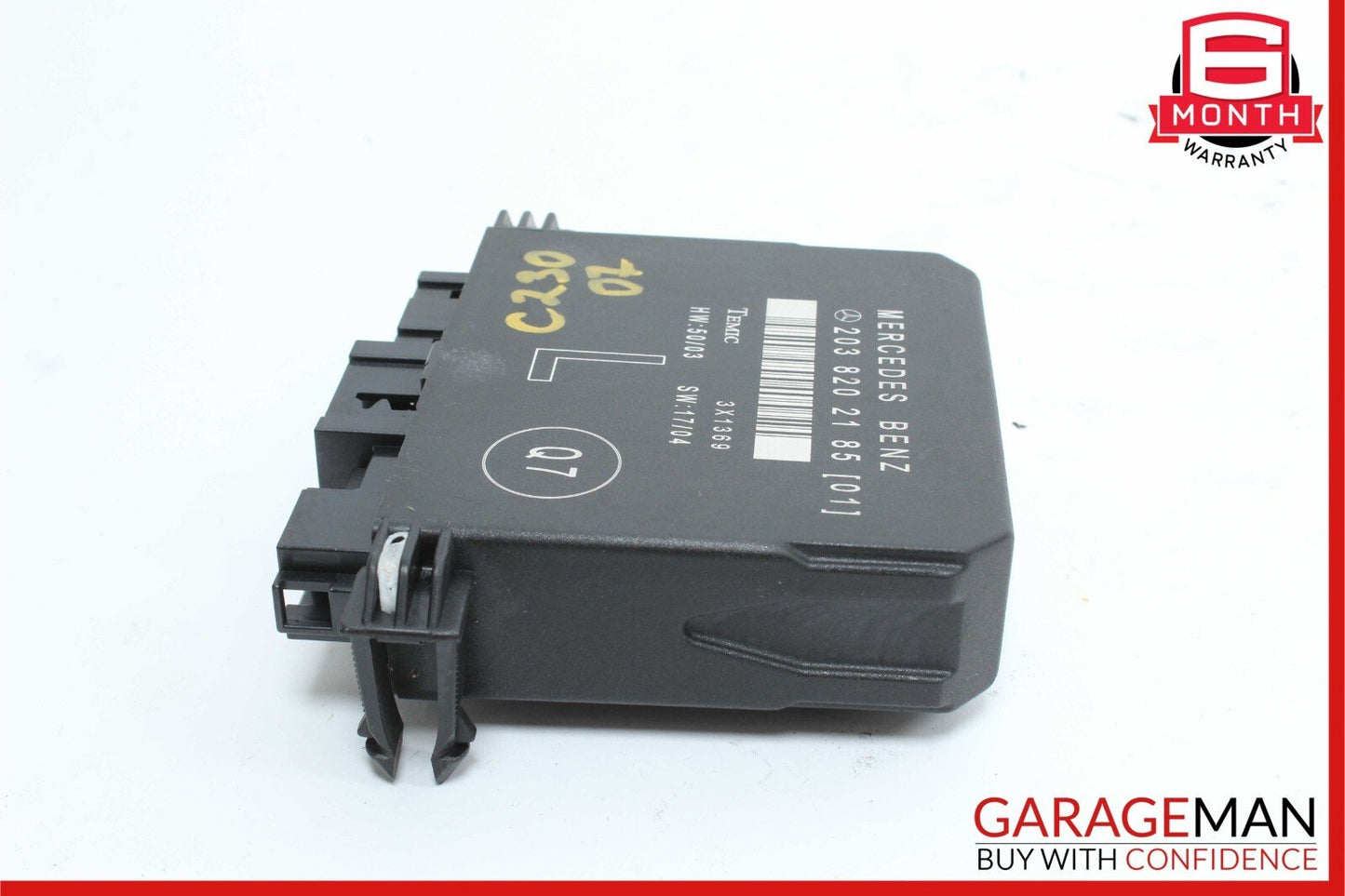 01-07 Mercedes W203 C230 C240 Door Control Module Rear Left 2038202185 OEM