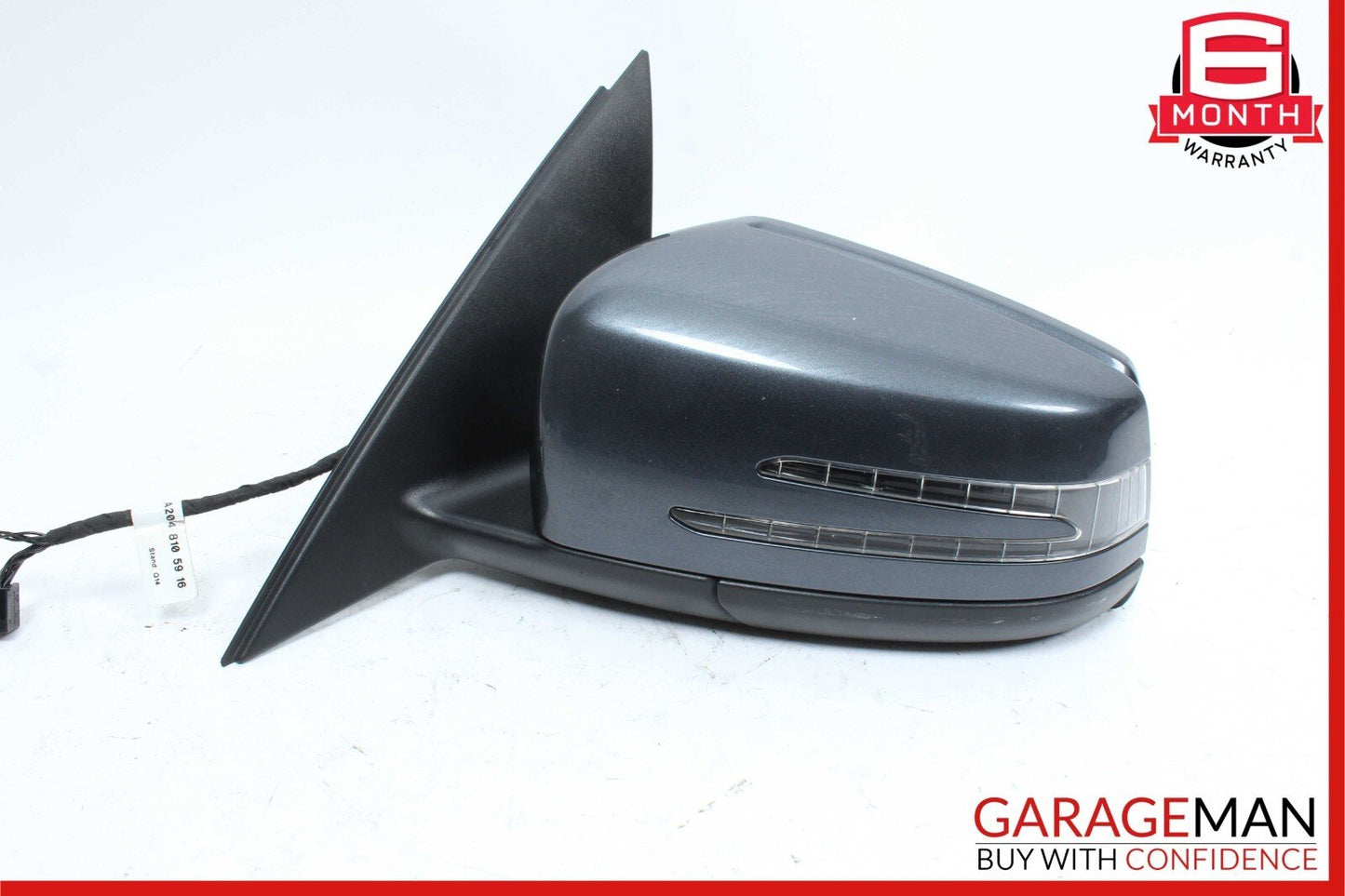 10-11 Mercedes W204 C300 C350 Front Left Driver Side Rear View Door Mirror OEM