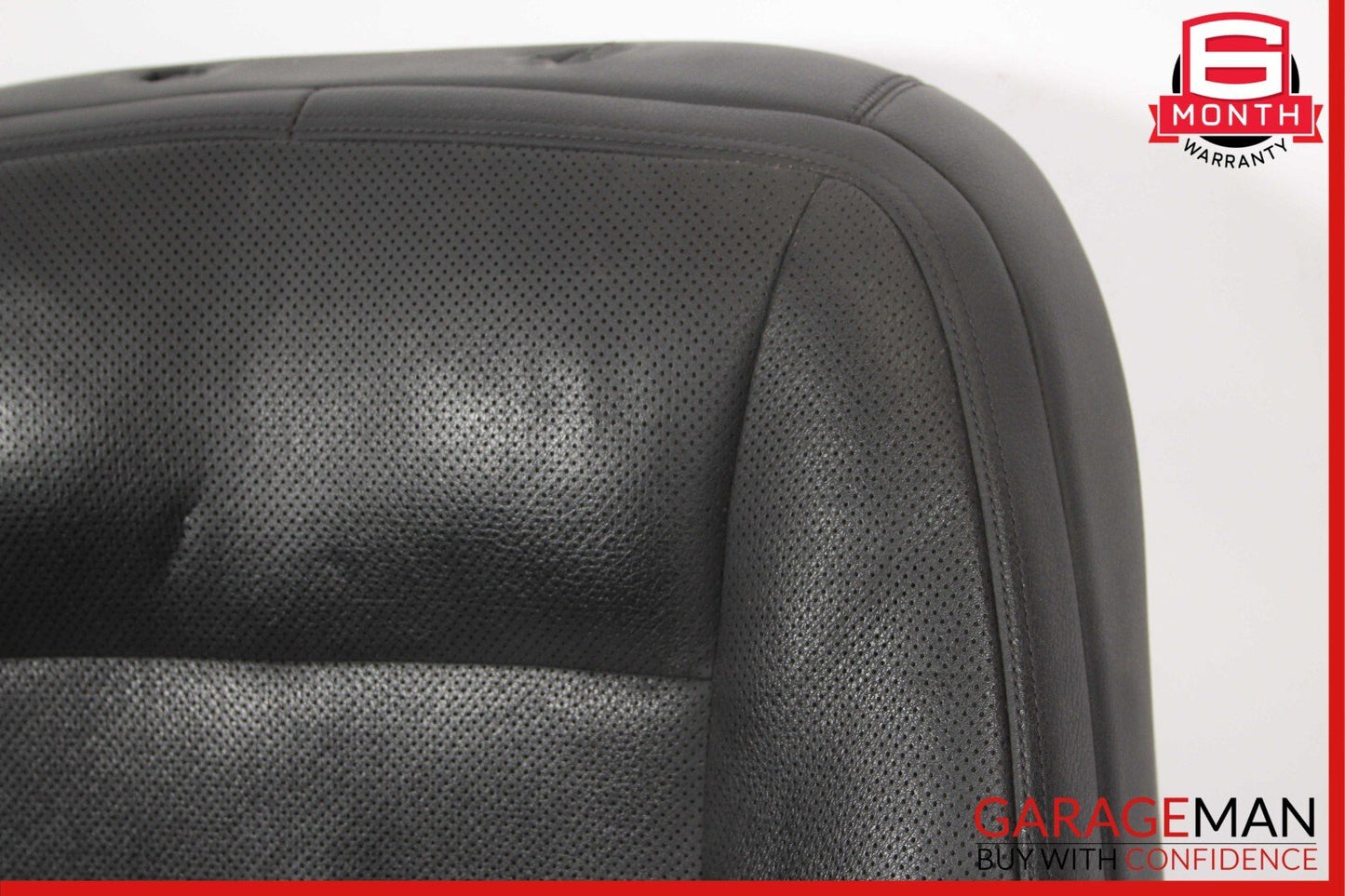 10-13 Mercedes W221 S550 S400 Front Left Top Upper Seat Cushion Black OEM